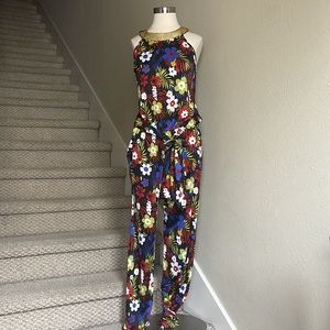 Almatrichi Madrid - Spain Sz 42 (Medium) floral pantsuit